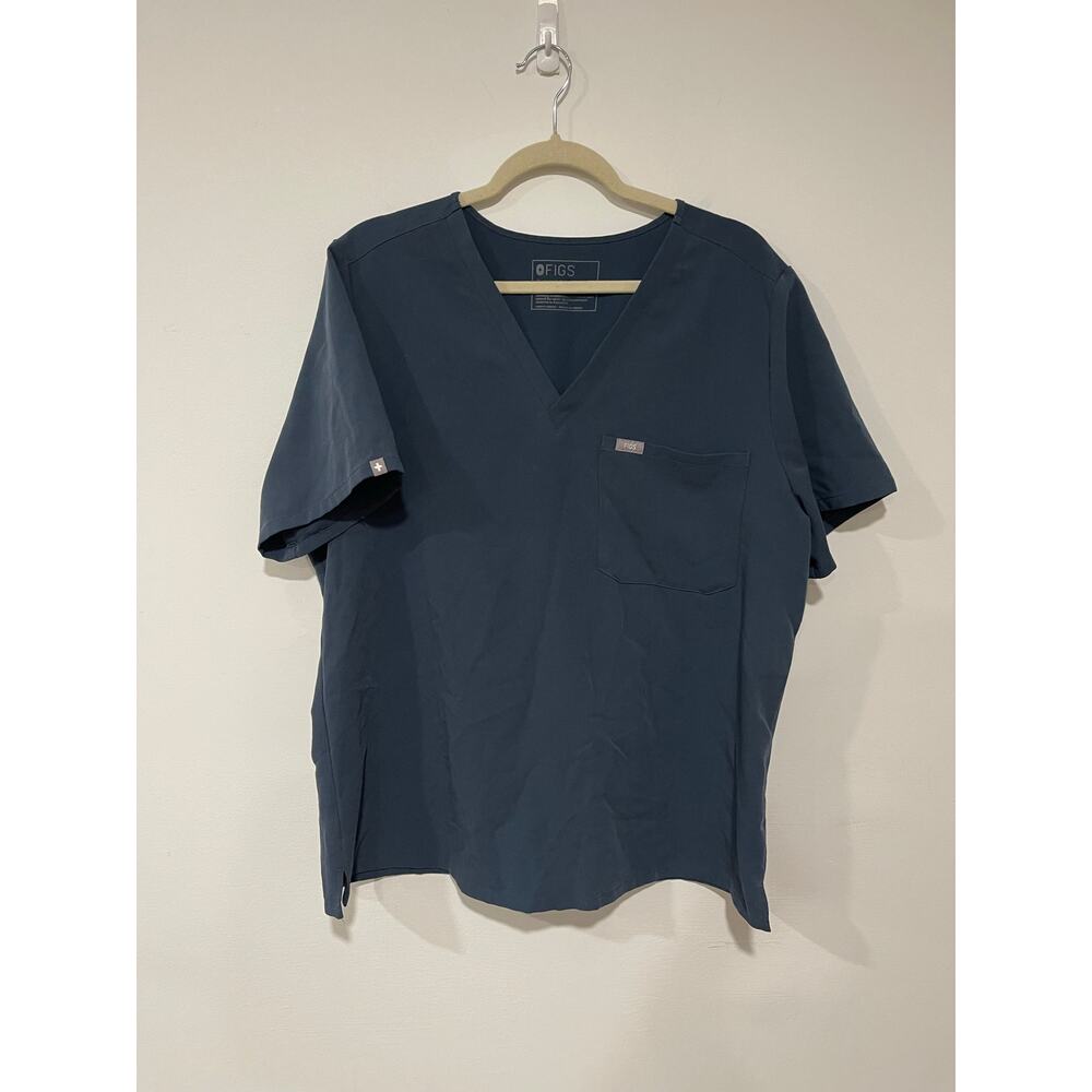 FIGS Catarina One Pocket Scrub Top Dark Harbor Healthcare Medical